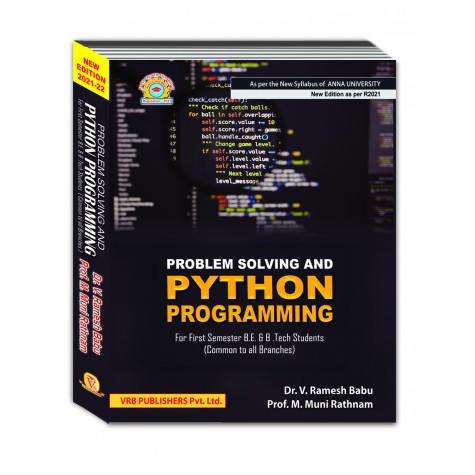 Problem Solving and Programming Using Python